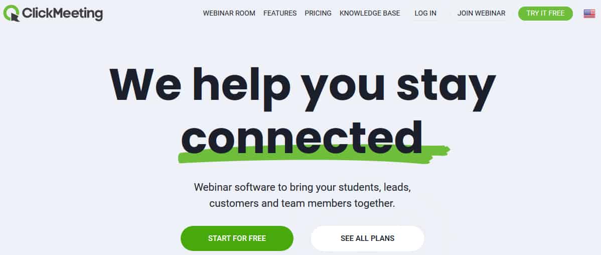 Top 8 Best Webinar Softwares with Reviews: 2026 (FREE+ PAID) 3 ClickMeeting