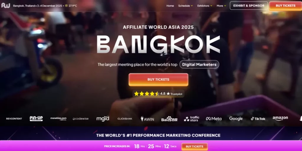 Affiliate World Asia 2025: Why 7,000+ Marketers Are Going 5 Affiliate World Asia