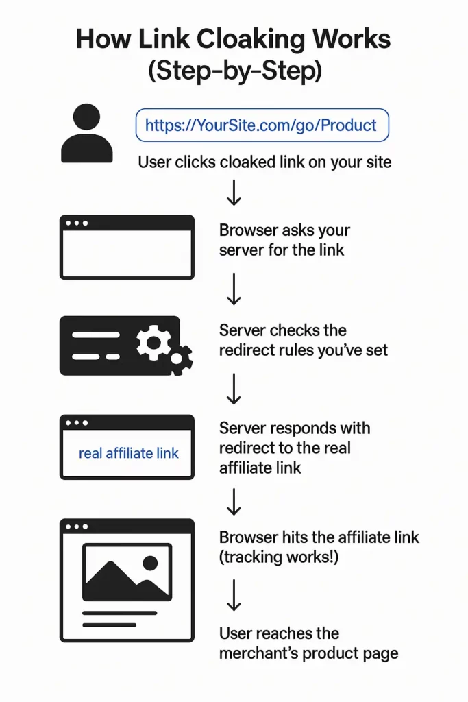 Guide to Affiliate Link Cloaking: Boost Clicks & Management 4 Guide on How Link Cloaking Works