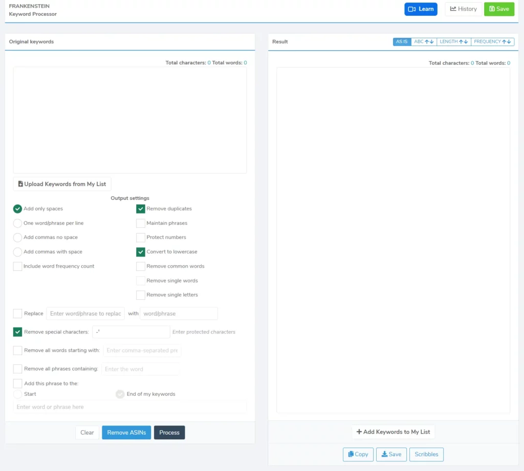 Helium 10 Review 2026: Ultimate Amazon Software (Why 9 Stars) 8 Helium 10 - Frankenstein