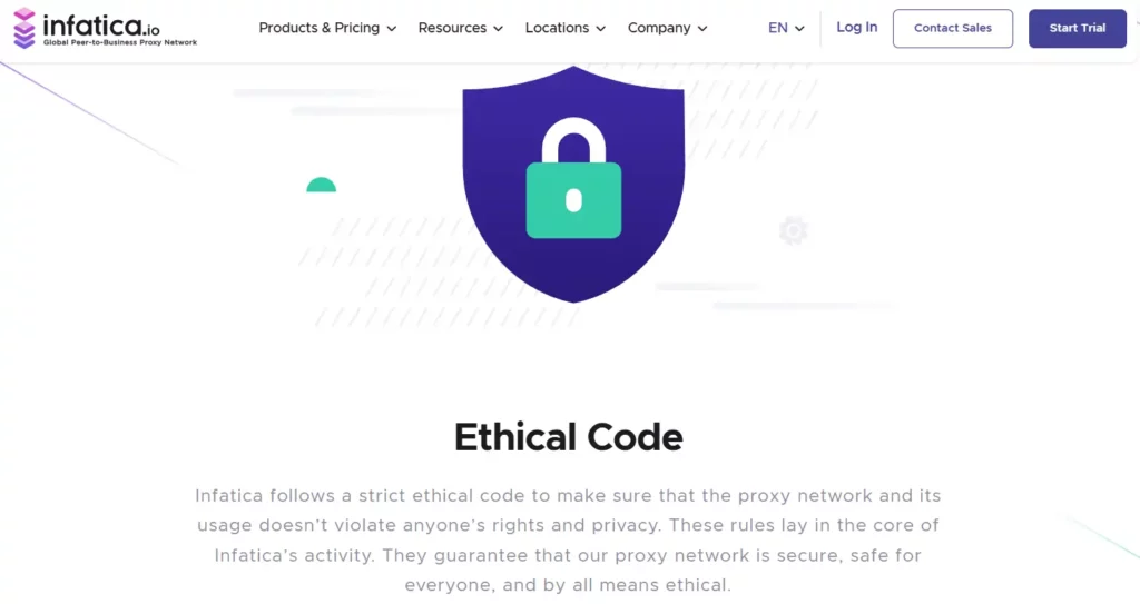 2026 Infatica Review: Ethics, Uptime & Scraper ROI 7 Infatica Ethical Sourcing