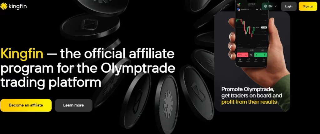 Kingfin Affiliate Program Review 2026: Features & Payouts 2 Kingfin Affiliate Program