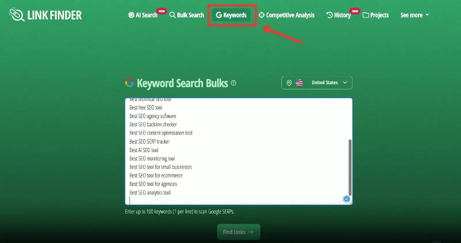 LinkFinder Review 2026: The Link Building Tool Every SEO Needs? 5 LinkFinder - Keyword-Based Link Prospecting