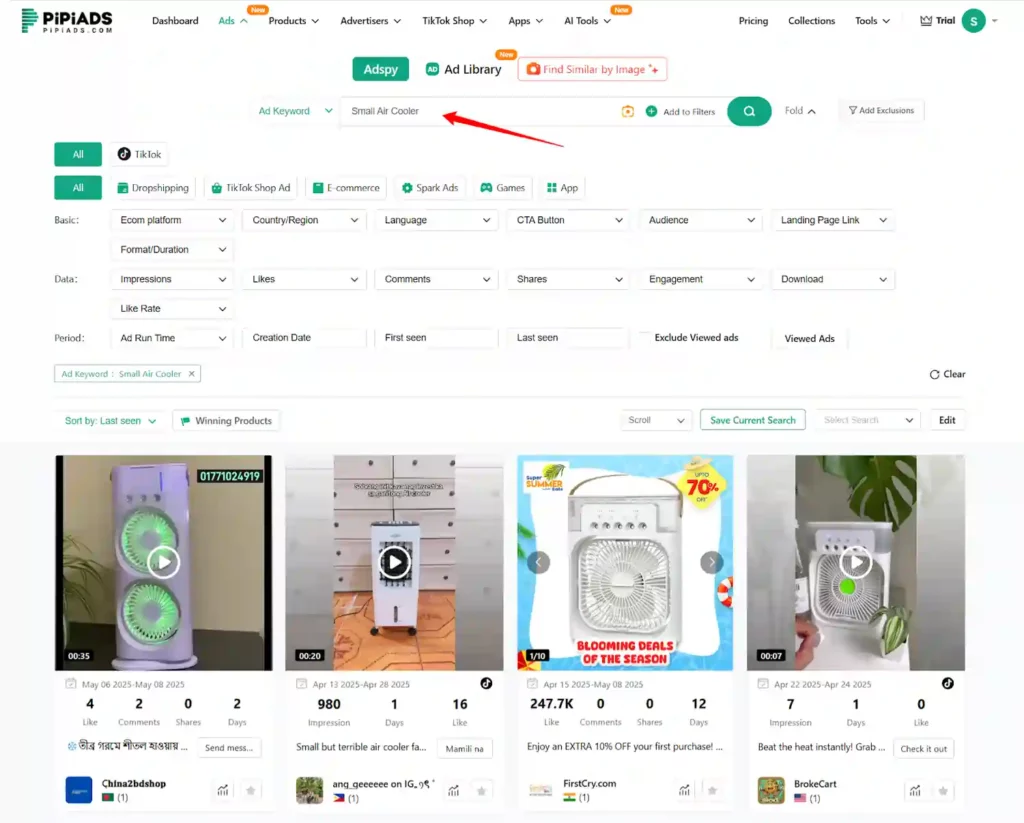 8 Most Profitable TikTok Niches PiPiADS Can Help You Crush 4 PiPiADS - E-commerce-Dropshipping