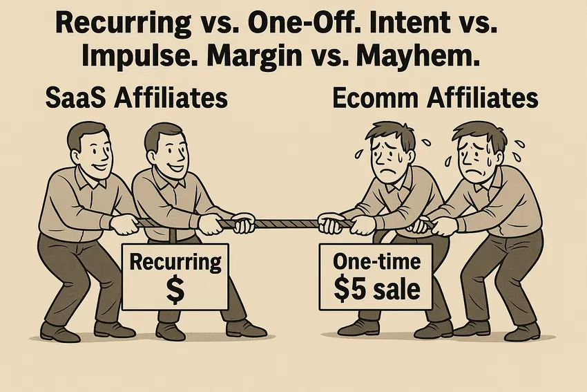 SaaS Affiliate Marketing Guide: PPC Tricks The Pros Use DAILY 3 SaaS PPC vs. Other Affiliate Niches Meme