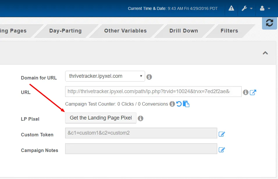ThriveTracker Review 2026: Scaling ROI with AI Optimization! 5 ThriveTracker Landing Page Pixel Tracking