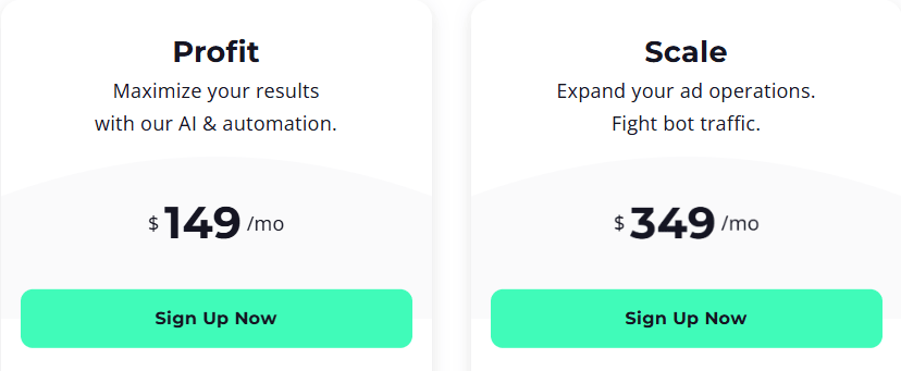 Voluum Individual Plans