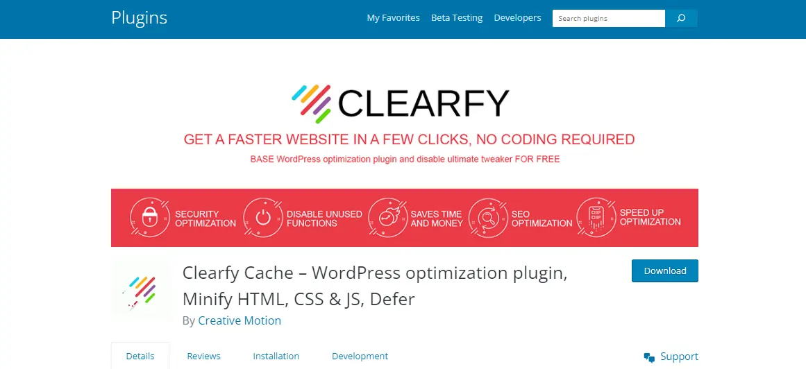 15 Best WP Rocket Alternatives 2026 ➱ Free Plugins Included 8 WebCraftic Clearfy